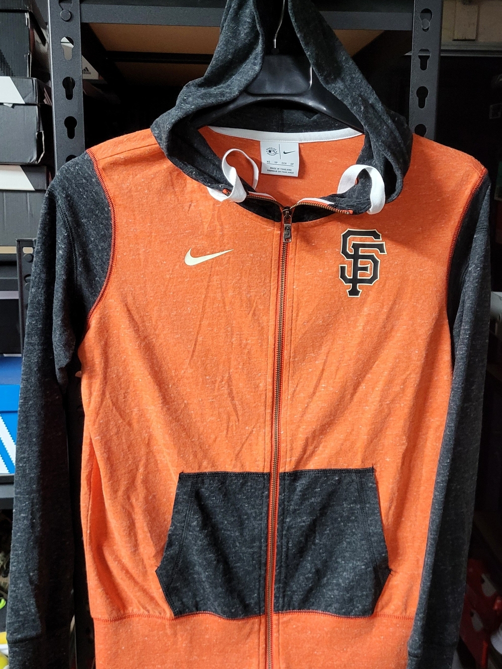 *NEW* Nike Women's MLB San Francisco Giants Full Zip Hoodie Size XS